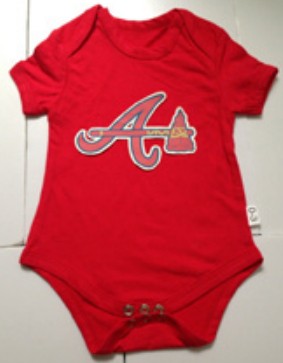 Atlanta Braves Red Babywear