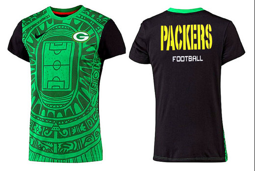 Mens 2015 Nike Nfl Green Bay Packers T-shirts 35
