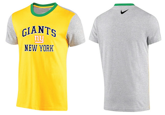 Mens 2015 Nike Nfl New York Giants T-shirts 89