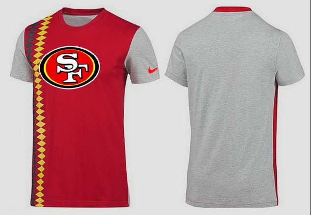 Mens 2015 Nike Nfl San Francisco 49ers T-shirts 7