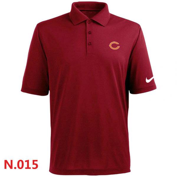 Nike Chicago Bears 2014 Players Performance Polo -Red T-shirts