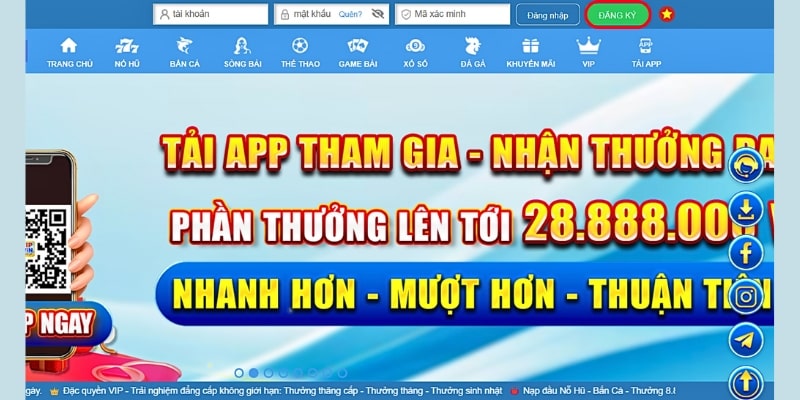 đăng ký vin777 Bạn chọn vào nút đăng ký để thực hiện thao tác tiếp theo