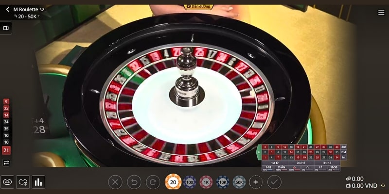 Roulette Trải nghiệm cá cược Roulette tại nhà cái