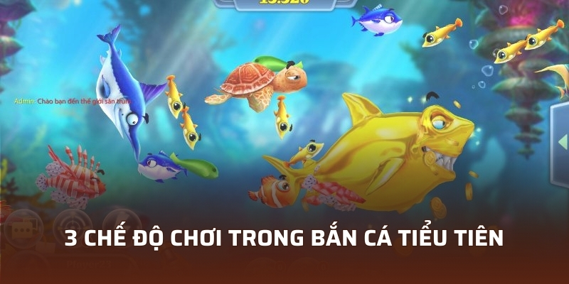 Top 3 Chế Độ Bắn cá Tiểu Tiên Thú Vị Nhất Có Mặt Tại VIN777 3 3 chế độ chơi trong bắn cá tiểu tiên