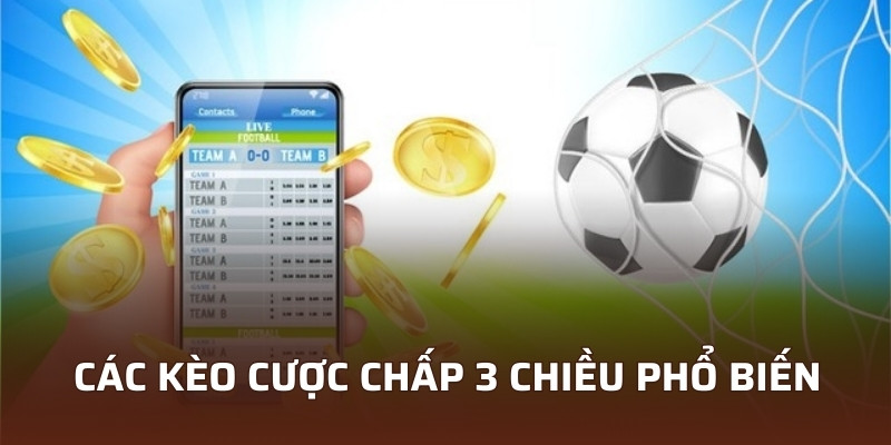 Top 3 Mẹo Chơi Kèo Cược Chấp 3 Chiều Hiệu Quả Cao 2 Các kèo cược chấp 3 chiều phổ biến