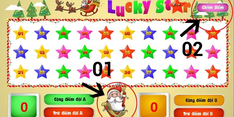 Lucky Star – Cơ Hội Thắng Lớn Đang Chờ Bạn 3 Các loại ngôi sao có mặt trong trò chơi